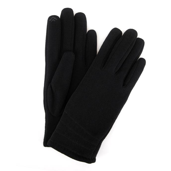 Isotoner® Ladies Thermal Glove With SmarTouch Black Extra Image 1